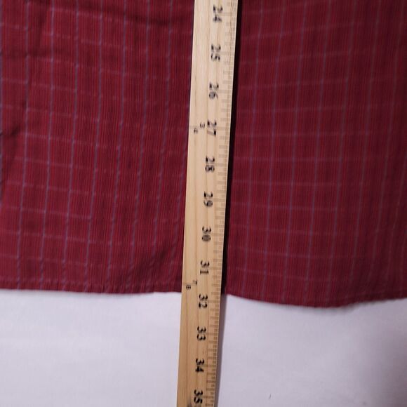 Marmot Shirt Mens XL Check Red Camp Casual - Picture 7 of 12
